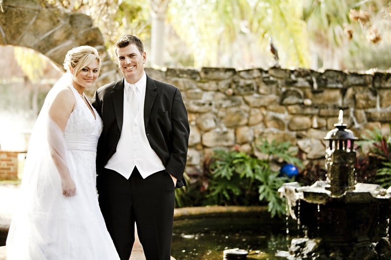 Nighttime Wedding